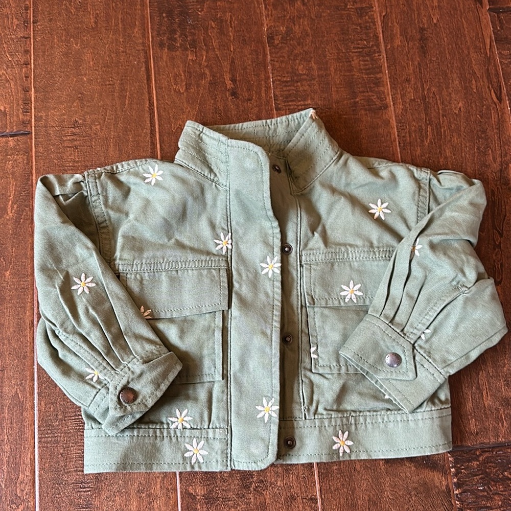 Gap Cropped Utility Jacket, 2T